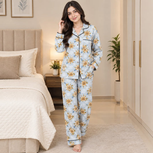 Sky Blossom Premium PJ Set